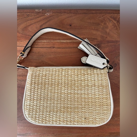 Coach Nolita Straw Mini Purse - Picture 3 of 4